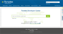 Desktop Screenshot of developer.toradex.com